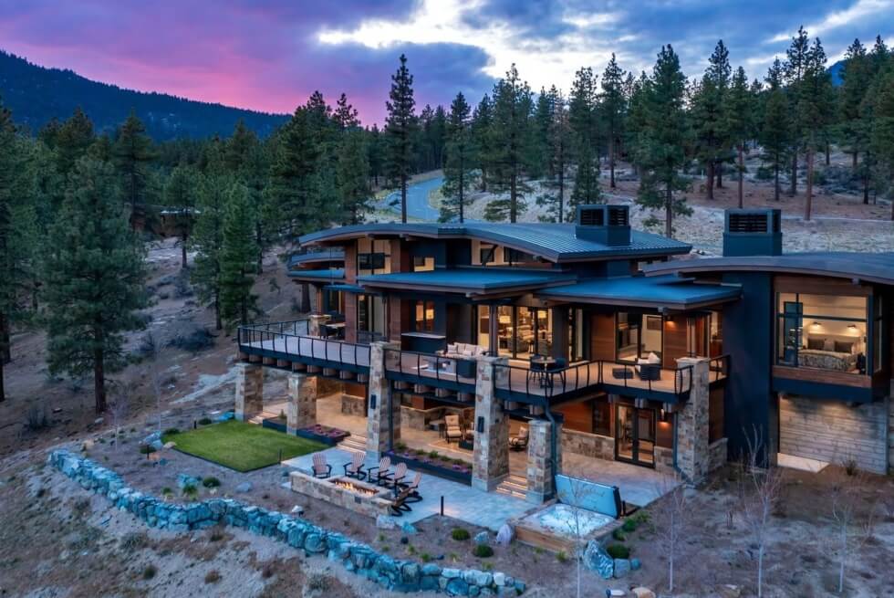 273 Swifts Station Drive: A $13 Million Sculptural Residence Listed By Clear Creek Tahoe