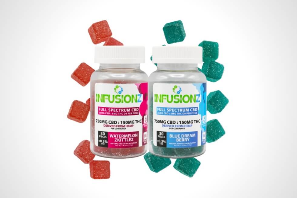 Infusionz Delta 9 THC Gummies Are Now Available In Two Awesome Flavors