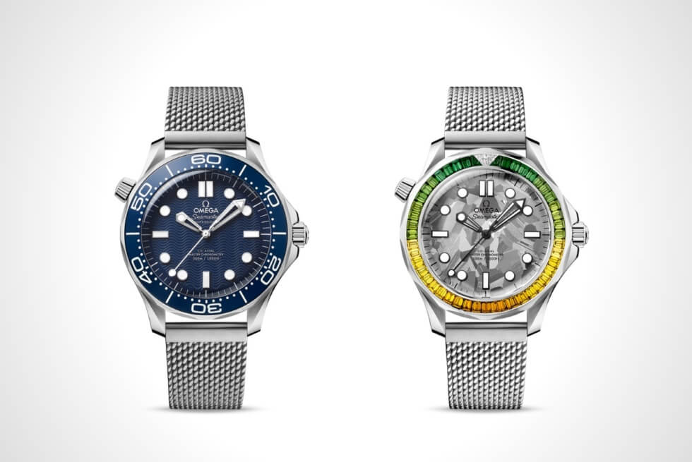 OMEGA Caters To James Bond Fans With Two Exclusive Versions Of The Seamaster Diver 300M