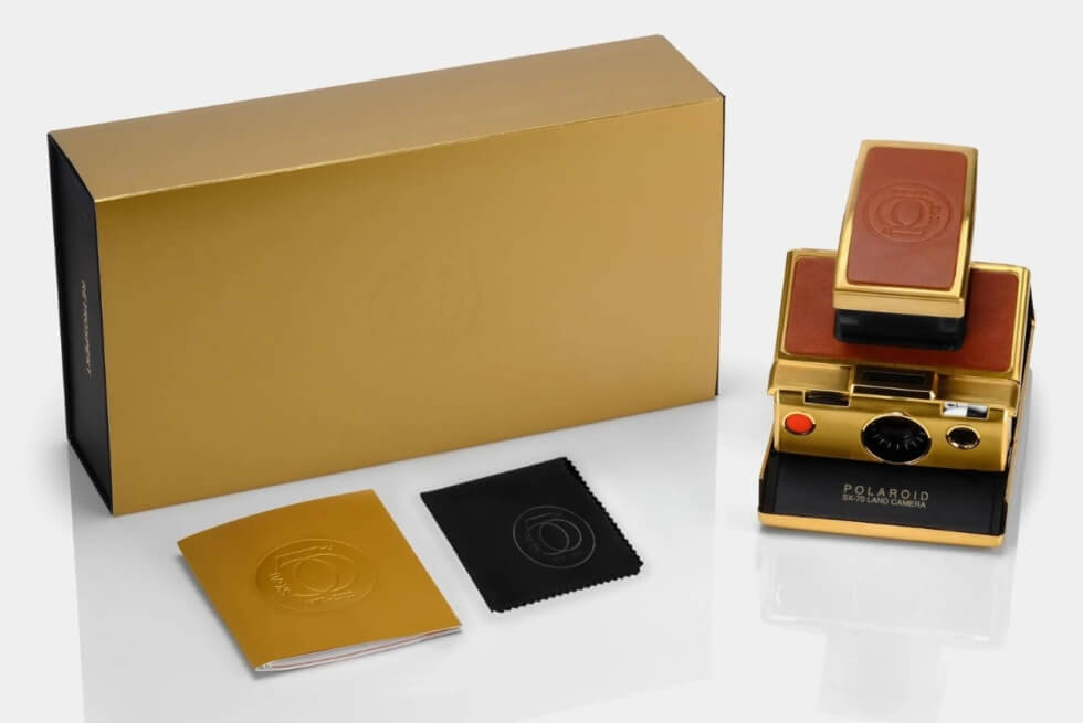 RETROSPEKT Is Offering 50 Examples Of The Polaroid 50th Anniversary Gold SX-70 Camera