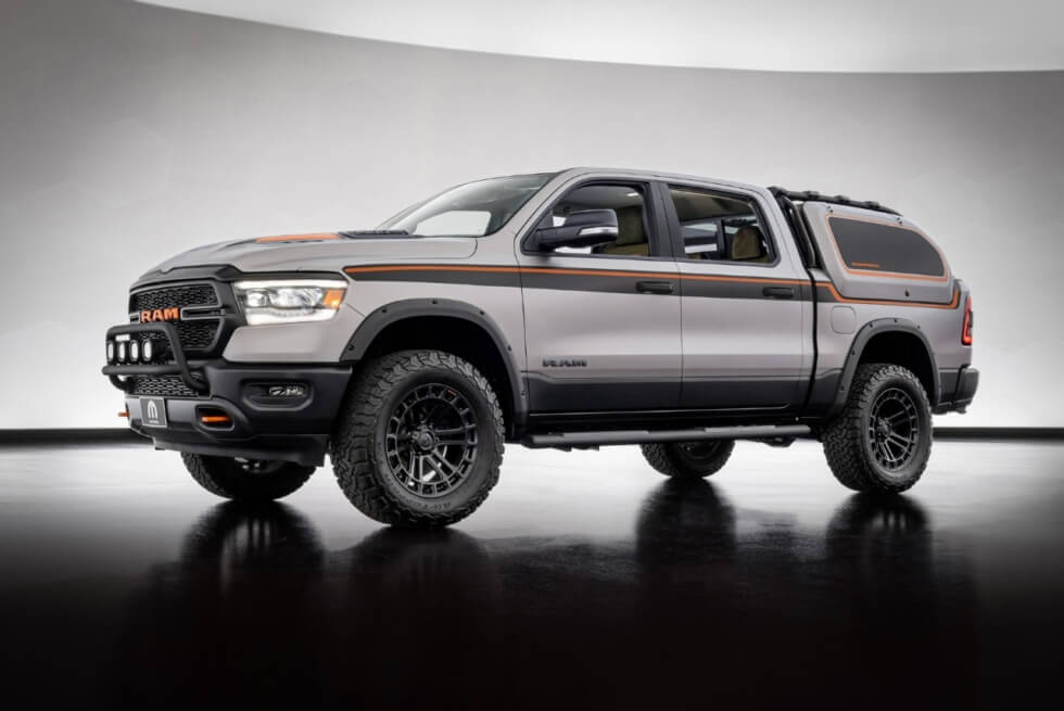 Ram 1500 Backcountry X: A Rugged Concept With Versatile Storage Options And More
