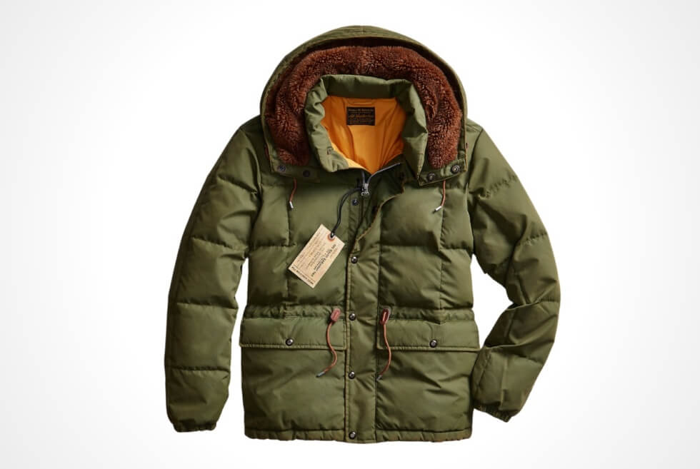 Brave The Snow With Ralph Lauren’s Coated Twill Quilted Jacket