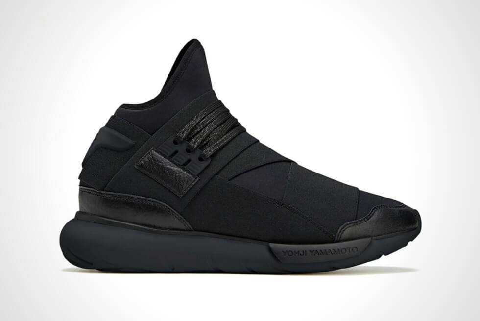 The Adidas Y-3 QASA HIGH Triple Black Sneakers Is A Must-Have Re-Release