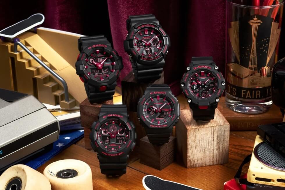 Casio Introduces The Bold And Tough G-SHOCK Ignite Red Collection