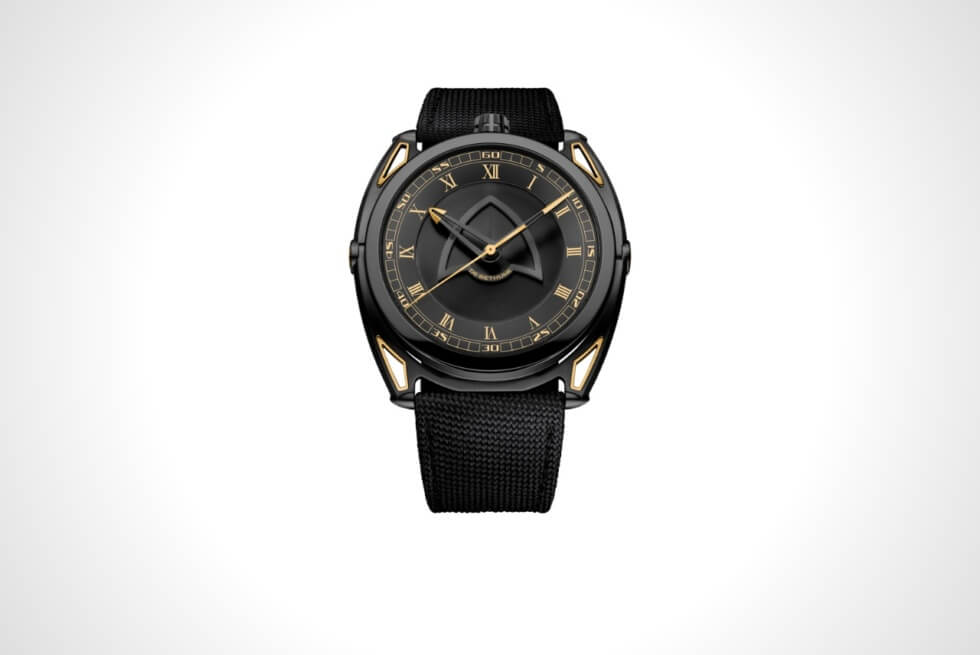 The De Bethune Titan Hawk JPS Sports A Black And Gold Colorway Inspired By Motorsports