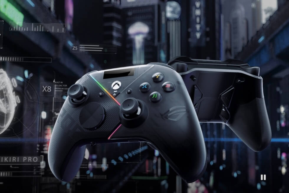 ASUS ROG Raikiri Pro: A Versatile Xbox And PC Controller With An Integrated OLED Display