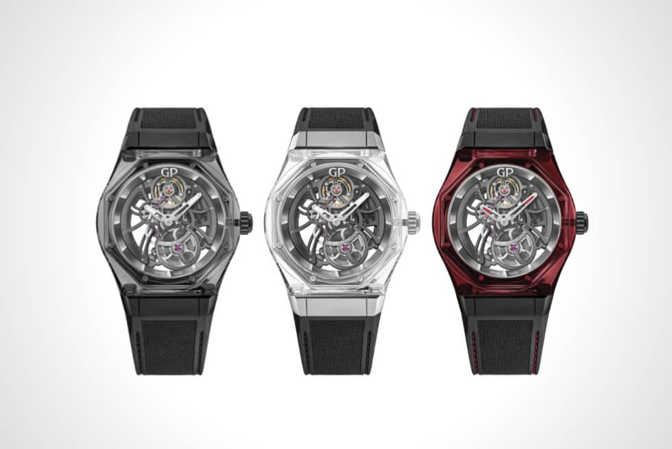Girard-Perregaux’s Laureato Absolute Light Lineup Are Transparent Masterpieces