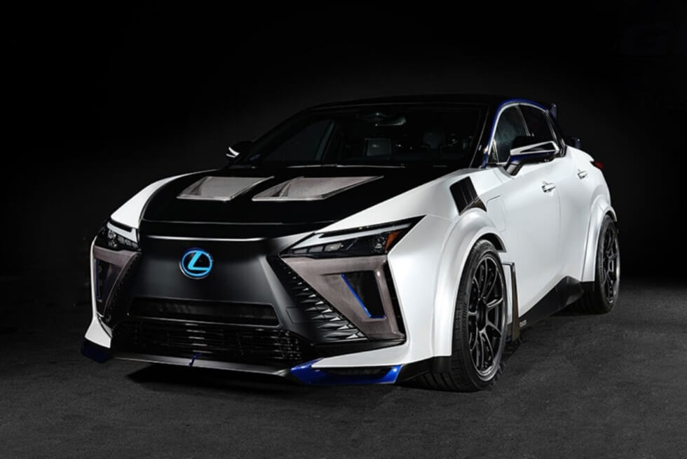 Lexus Hypes Up The RZ SPORT CONCEPT Electric Crossover At The Tokyo Auto Salon 2023