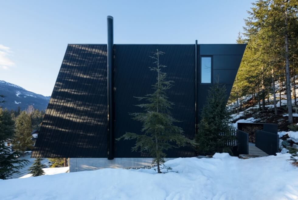 The Ambassador Crescent House Sits Embedded Into A Steep Hillside