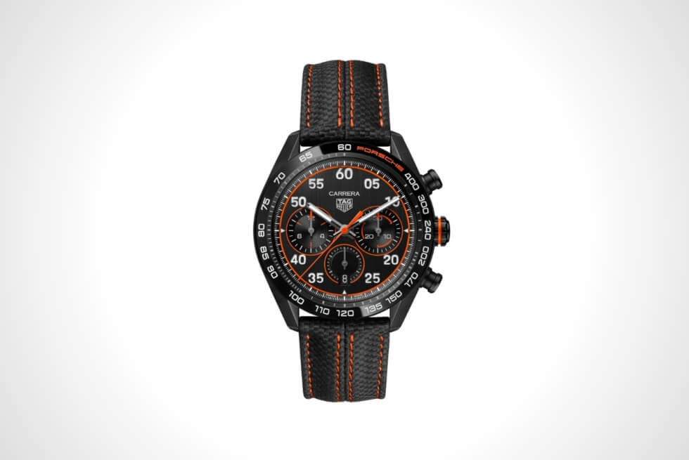 The TAG Heuer Carrera Chronograph x Porsche Orange Racing Is A Sporty And Vibrant Timkeeper