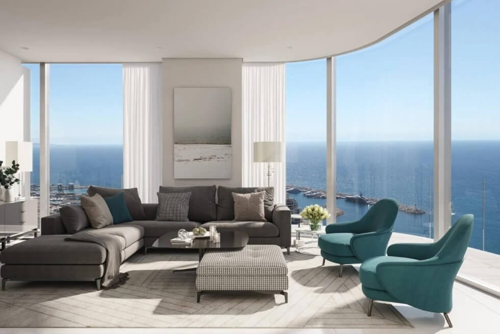 Penthouse Number 3301 Is A $13 Million Duplex Dwelling At The Poseidon Tower In Cyprus