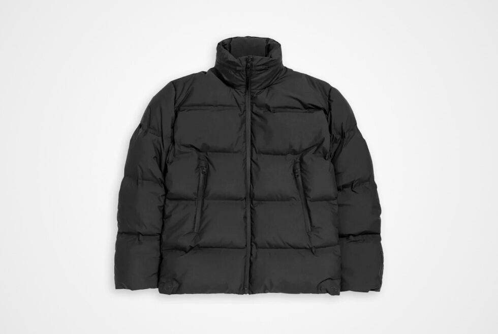 STAND COLLAR SHORT DOWN JACKET