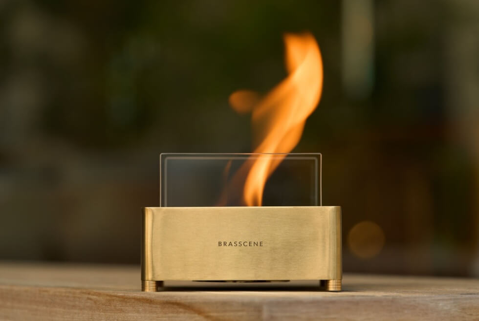 BRASSCENE's Bioethanol Lamp