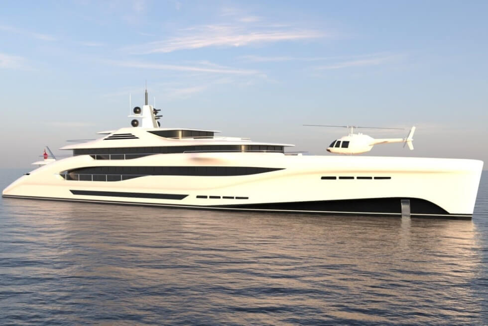 The Silence Superyacht Features A Hybrid Propulsion System