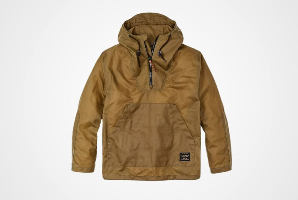 Stay Dry Under The Rain With Filson’s Shelter Cloth Waxed Anorak