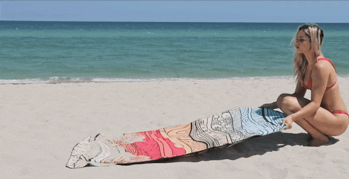 QuickLay Beach Towel