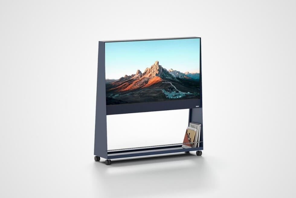 Trolley: A 55-Inch 4K TV And Storage System In One