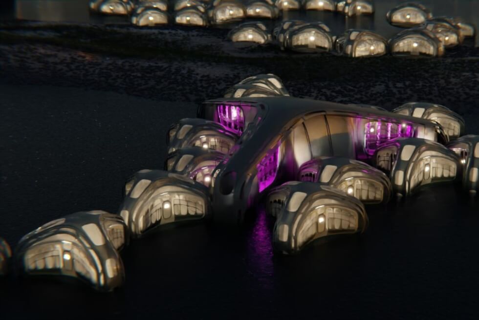 The AutoFlux Is A Shapeshifting Shelter Concept For Floods