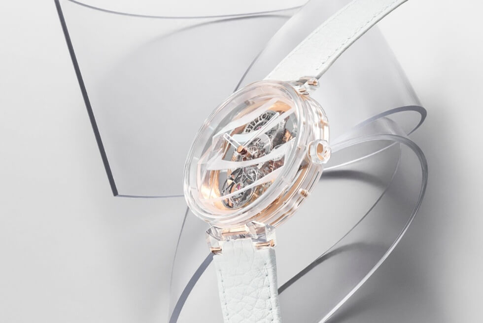 Frank Gehry Inspired This Sapphire Timepiece By Louis Vuitton