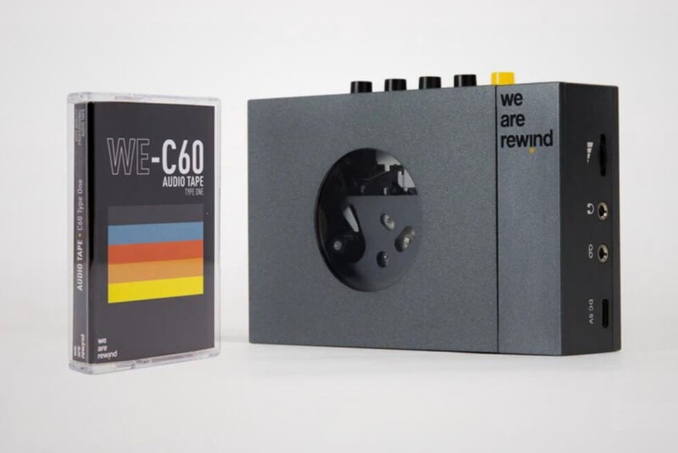 We Are Rewind’s Cassette Player Is Portable Audio Nostalgia