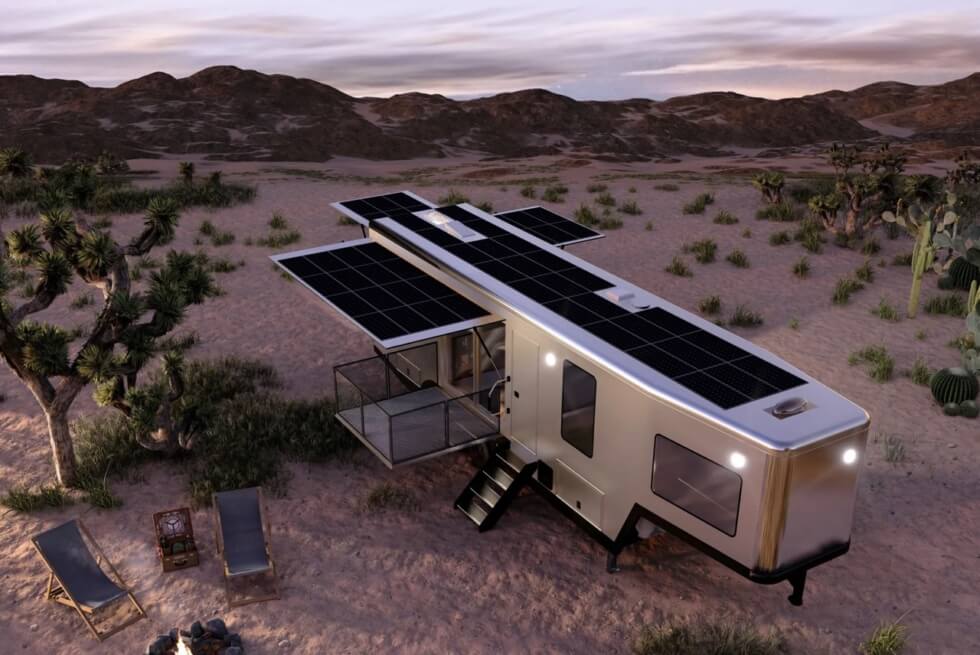 Living Vehicle GT39: A Luxurious Yet Eco-Friendly Travel Trailer