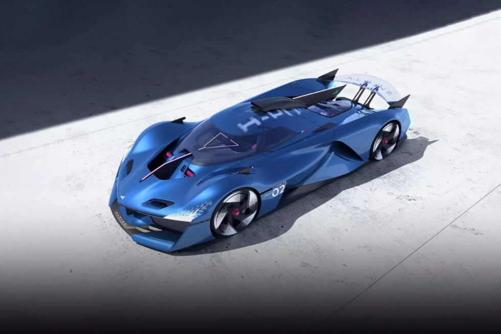 Alpenglow Hy6: Alpine Debuts New Hydrogen Supercar Concept