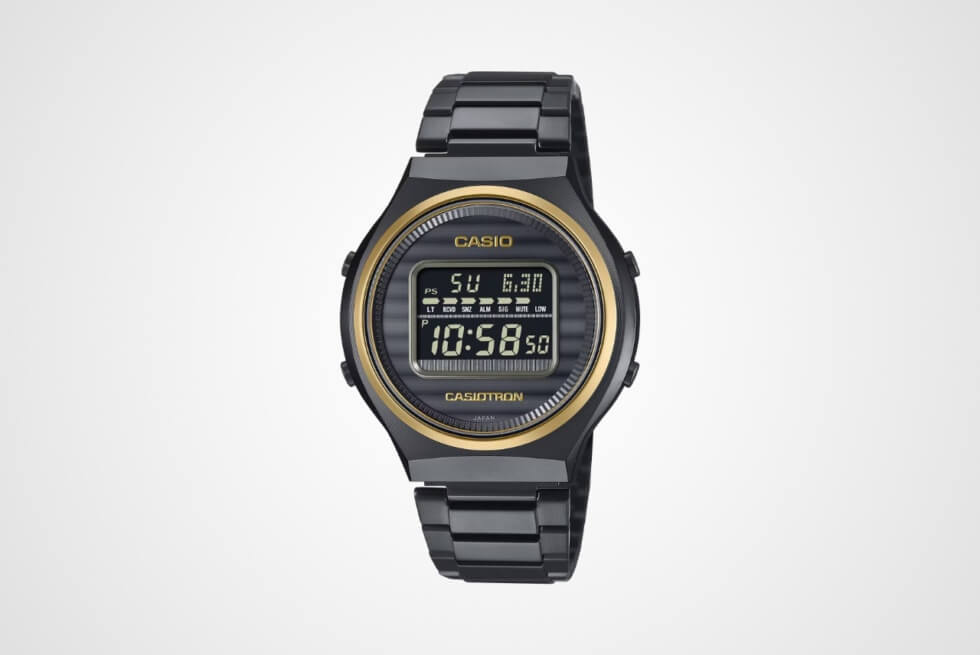 The Casiotron TRN50ZE-1A Arrives In Elegant Black And Gold