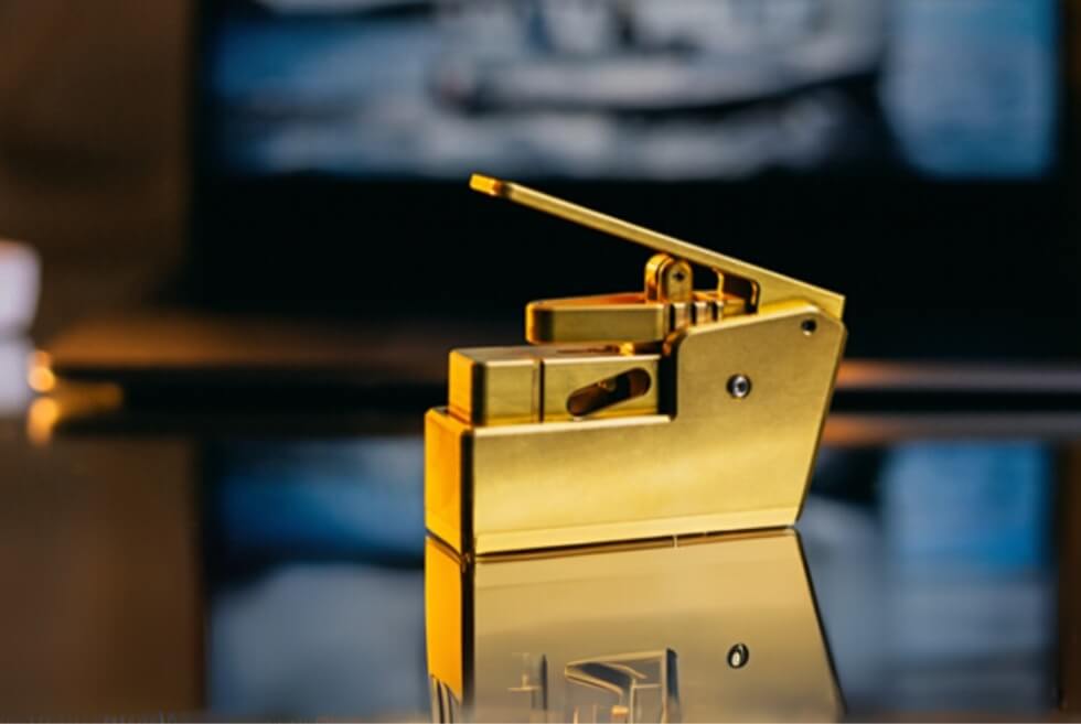 Oceanus Brass Stapler Secures Pages Sans Staple Wires