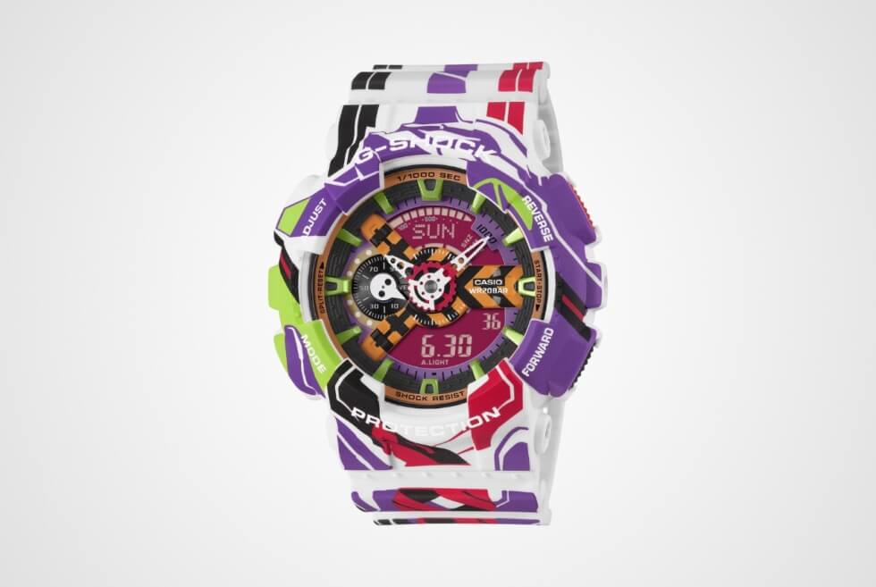 G-SHOCK GA-110EVA30-7A: A Timepiece For ‘Evangelion’ Fans