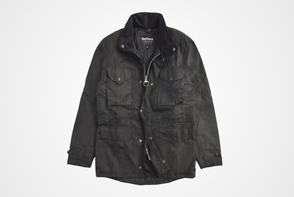 Barbour Sapper Waxed Jacket: Smart Look With Rugged Utility