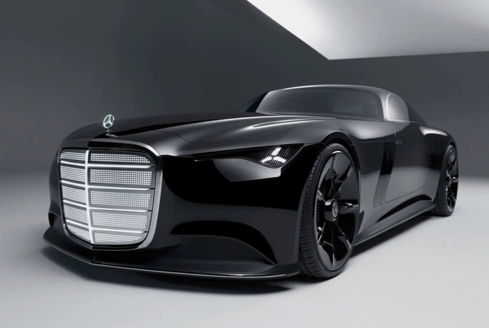 The Mercedes-Benz VISION ICONIC Features Photovoltaic Paint