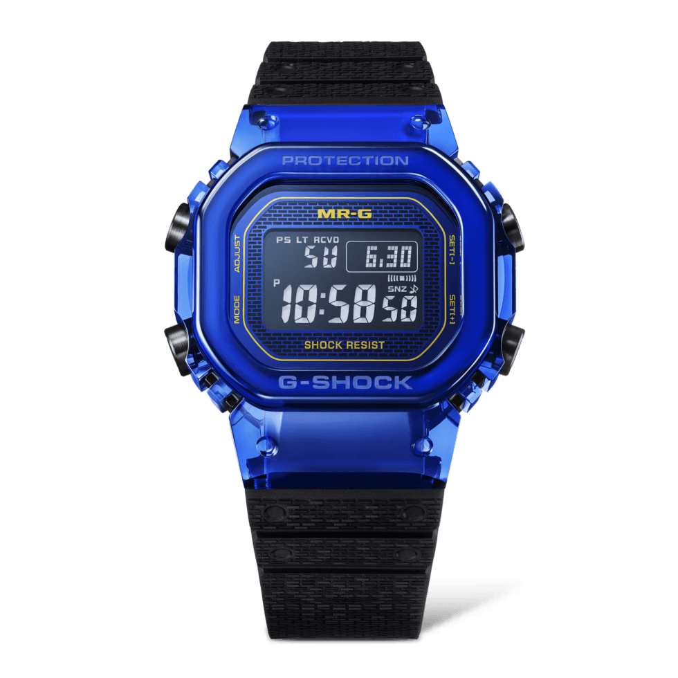 Limited-edition packaging for the Casio MRG-D5000