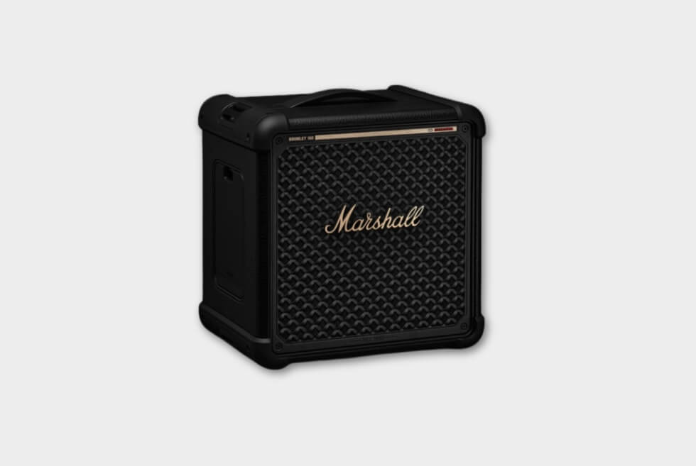 Marshall Bromley 150 party speaker in Black and Brass